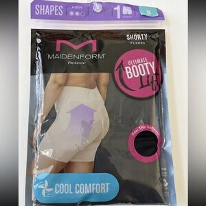 Maidenform Flexees Shorty Ultimate Booty Lift Small NWT